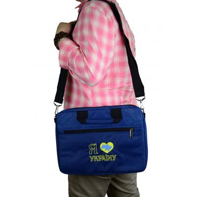 Сумка для ноутбука Porto 13.3\'\' PN13DB LoveUkraine DarkBlue (PN13DB_LoveUkr)