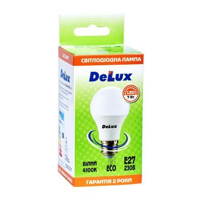Лампочка Delux BL 60 7 Вт 4100K 220В E27 (90012419)