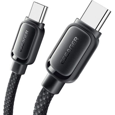 Дата кабель USB-C to USB-C 1.0m 100W black Essager (EXCTT1-TD01-P)