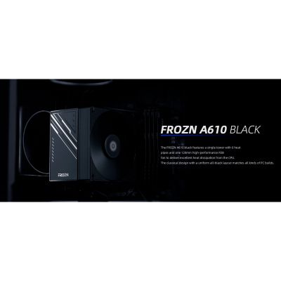 Кулер для процессора ID-Cooling (FROZN A610 BLACK)
