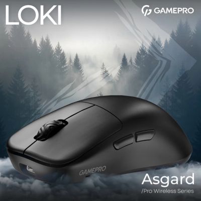 Мышка GamePro Asgard Loki Wireless/USB Black (GM022B)