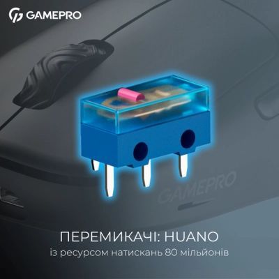 Мышка GamePro Asgard Loki Wireless/USB Black (GM022B)