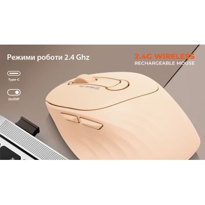 Мишка REAL-EL RM-370W Wireless (EL123200056)