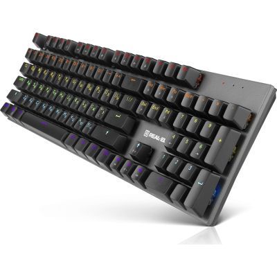 Клавіатура REAL-EL M 13 USB Grey (EL123100045)