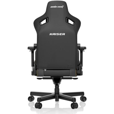 Кресло игровое Anda Seat Kaiser 3 Size XL Black (AD12YDC-XL-01-B-PV/C)
