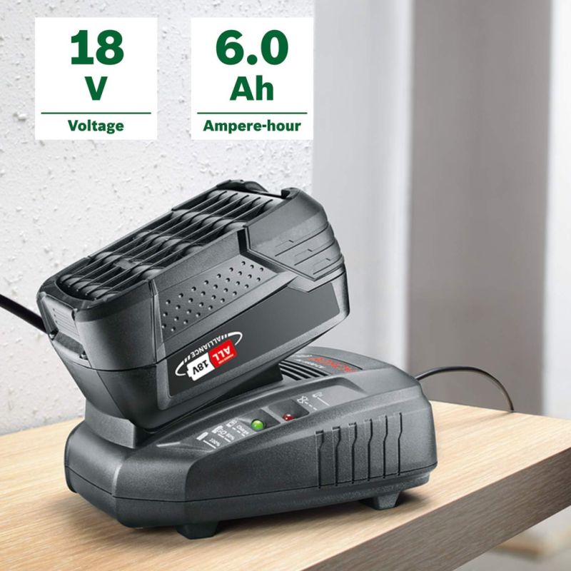Аккумулятор к электроинструменту Bosch PBA, 18V, 6Ah, 0.7кг (1.600.A00.DD7)