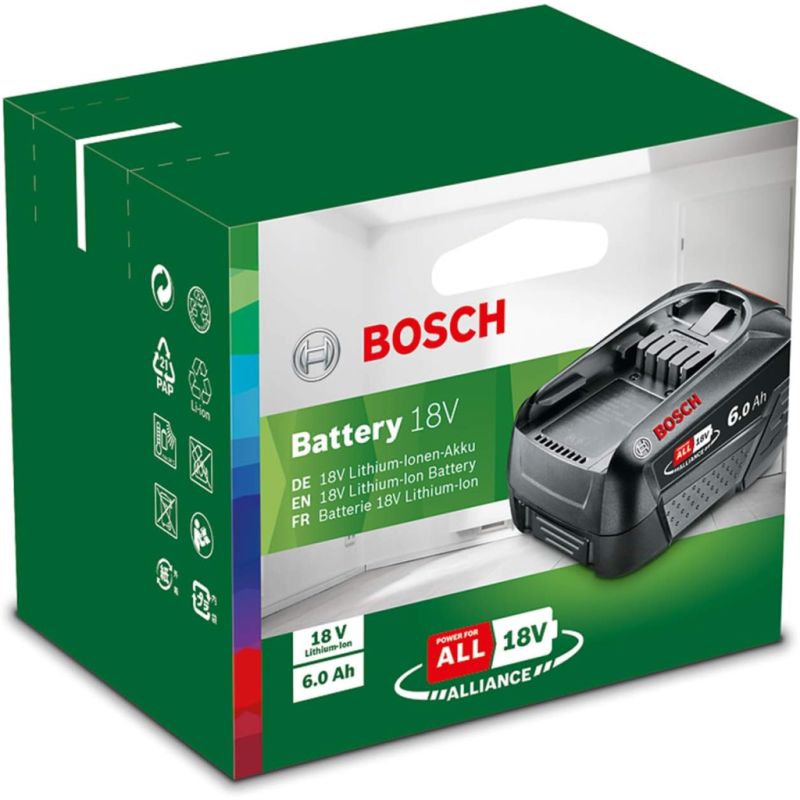 Аккумулятор к электроинструменту Bosch PBA, 18V, 6Ah, 0.7кг (1.600.A00.DD7)