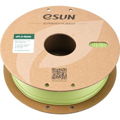 Пластик для 3D-принтера eSUN ePLA-Matte, 1,75мм, 1кг, green matcha (ePLA-Matte-P175MAG1)