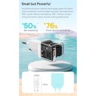 Зарядний пристрій Baseus GaN5 Fast Charger USB-C 20W white (CCGN050102)