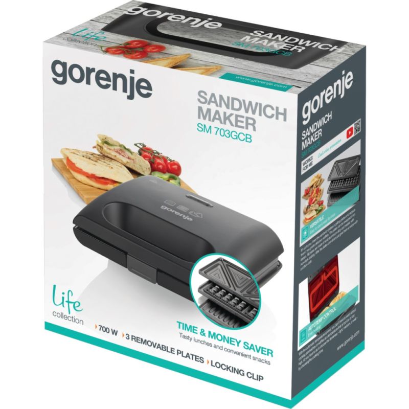Електрогриль Gorenje (SM703GCB)