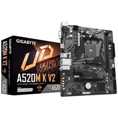 Материнська плата GIGABYTE (A520M K V2)