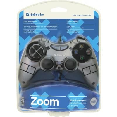 Геймпад Defender Zoom USB Xinput (64244)