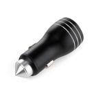 Зарядний пристрій Vinga QC3 Quick Dual USB Car Charger aluminium 18W Max (VCCQAABK)