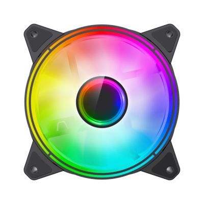 Кулер для корпуса Gamemax (FN-12Rainbow-Q-Infinity)