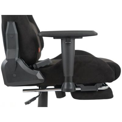Кресло игровое Аклас Герц RL Черный (Черный бархат) (00160347)