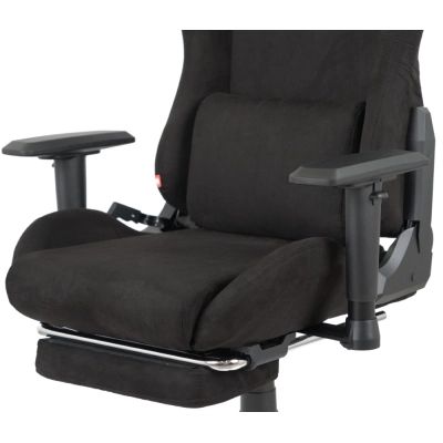 Кресло игровое Аклас Герц RL Черный (Черный бархат) (00160347)