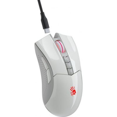 Мышка A4Tech Bloody R90 Plus Wireless Greyish White (4711421001731)