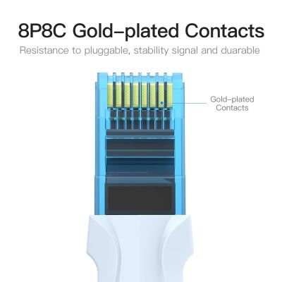 Патч-корд 3м, RJ-45 cat 5e UTP blue Vention (VAP-A10-S300)