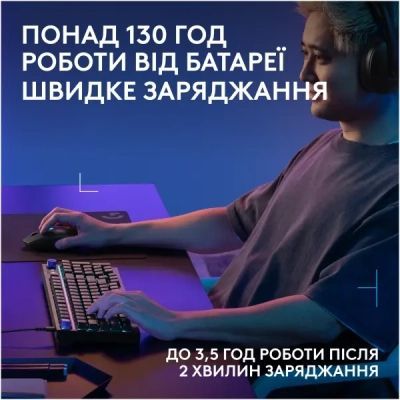 Мишка Logitech G305 X Superlight Wireless Black (910-007739)