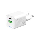 Зарядное устройство ColorWay GaN Mini 35W PD Port PPS USB (Type-C PD + USB QC4.0) white (CW-CHS055PD-WT)