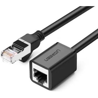 Патч-корд 5м F/UTP cat 6 RJ-45 extension black Ugreen (U_11283)