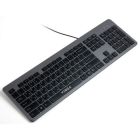 Клавиатура Vinga (KB735 black-grey)