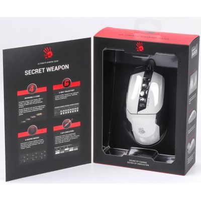 Мишка A4Tech Bloody W70 Max Panda White (4711421955836)