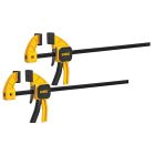 Струбцина DeWALT "M" тригерні (швидкозатискні), 300мм, тиск 63 кг, 2 шт. (DWHT0-83158)
