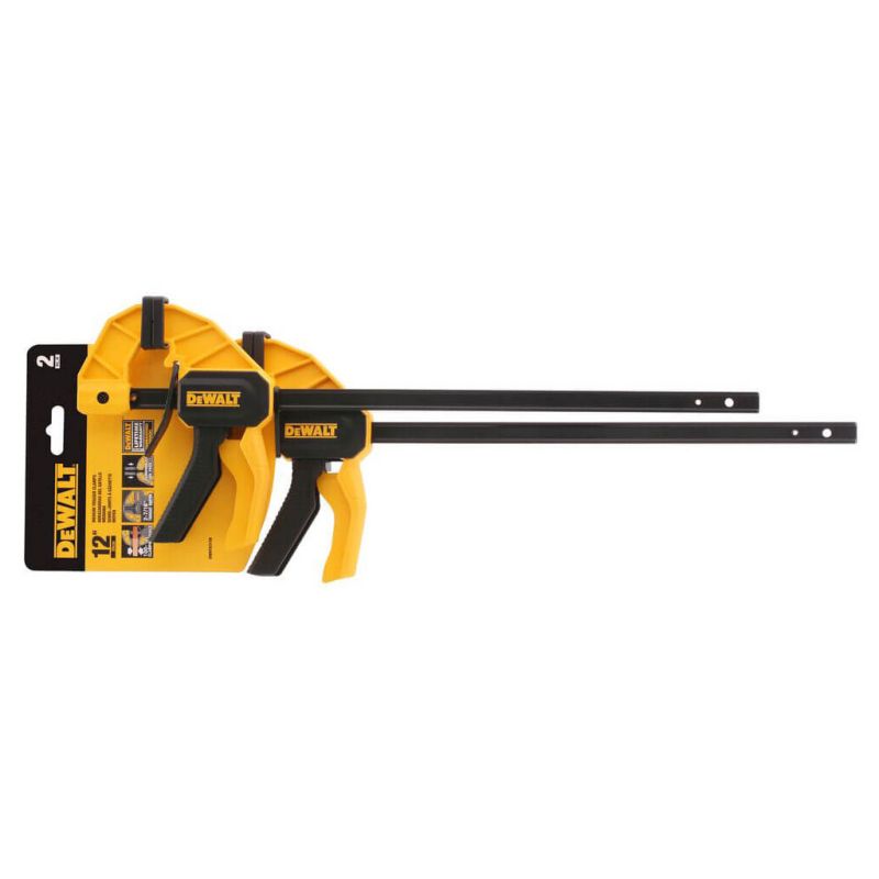 Струбцина DeWALT "M" тригерні (швидкозатискні), 300мм, тиск 63 кг, 2 шт. (DWHT0-83158)
