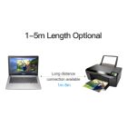 Кабель для принтера USB 2.0 AM/BM 1.0m black Vention (VAS-A16-B100)