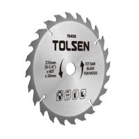Диск пильний Tolsen пильний з ТВС напайками по дереву 254х60Т*30мм (76461)