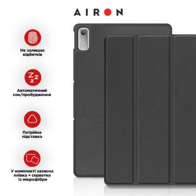 Чехол для планшета AirOn Premium Lenovo Tab P11 2nd Gen 11.5" + protective film black (4822352781093)