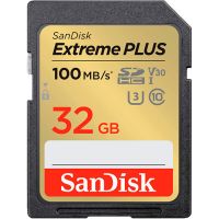 Карта пам\'яті SanDisk 32GB SDXC class 10 Extreme PLUS (SDSDXWT-032G-GNCIN)