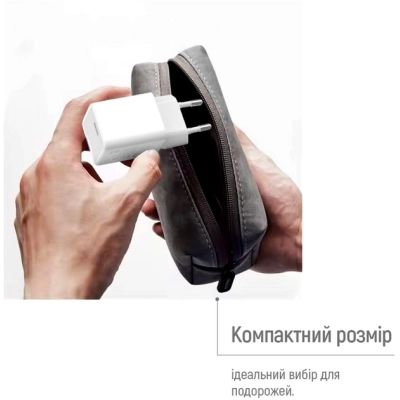 Зарядний пристрій ColorWay GaN Mini 45W PD Port PPS USB-C white (CW-CHS057PD-WT)