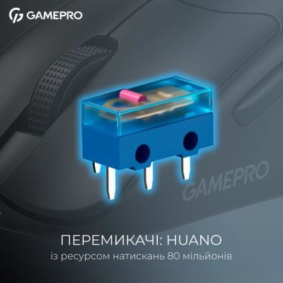 Мышка GamePro Asgard Surt Wireless/Bluetooth/USB Black (GM017B)