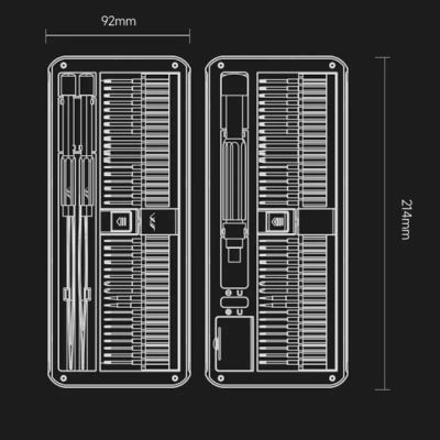 Викрутка Xiaomi JIMIHOME 80in1 Black (JM-GNT80)