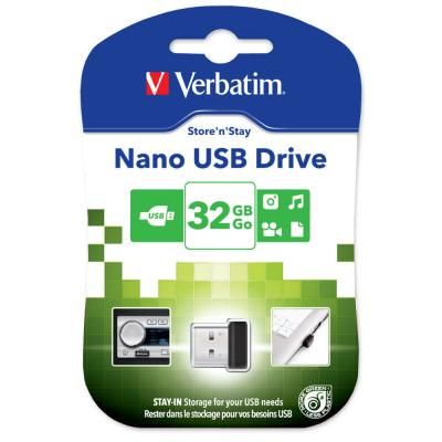 USB флеш накопитель Verbatim 32GB Store \'n\' Stay NANO USB 2.0 (98130)