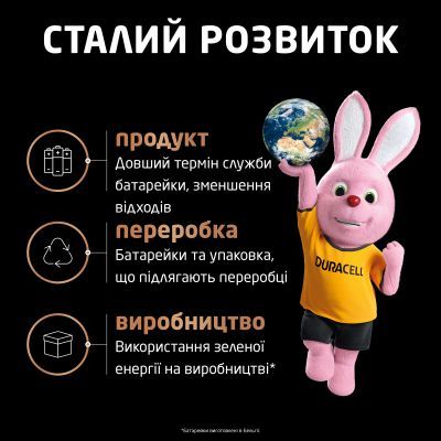 Батарейка Duracell Optimum AAA лужні 8 шт. в упаковці (5015602)