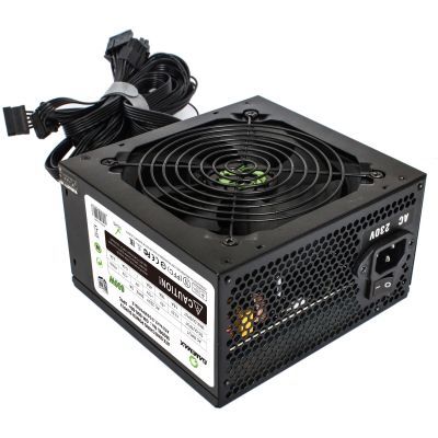 Блок живлення Gamemax (GM-600 80+ APFC Black)