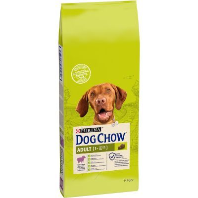 Сухий корм для собак Purina Dog Chow Adult Lamb зі смаком ягняти 14 кг (7613034487636)