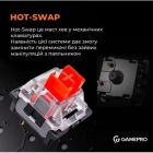 Клавіатура GamePro (MK170W) Hot-Swap Red Swich RGB USB UA White (MK170W)