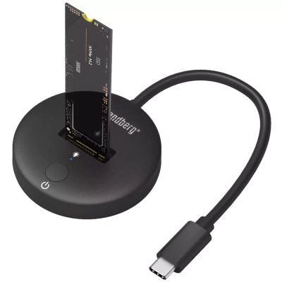Док-станція для накопичувачів Sandberg USB3.2 Type-C toSSD M.2 NVMe M Key (136-47)