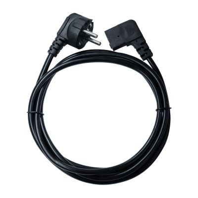 Кабель питания C13 1.8m 90° corner black Armorstandart (ARM73124)