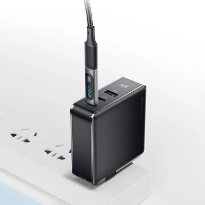 Переходник USB-C F to USB-C M digital display Essager (EZJTT-TX0G-P)