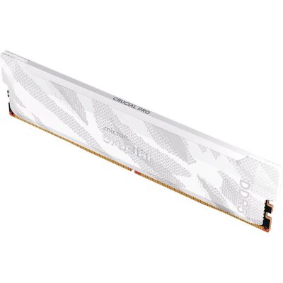 Модуль пам\'яті для комп\'ютера DDR5 16GB 6400 MHz Pro White Micron (CP16G64C32U5W)
