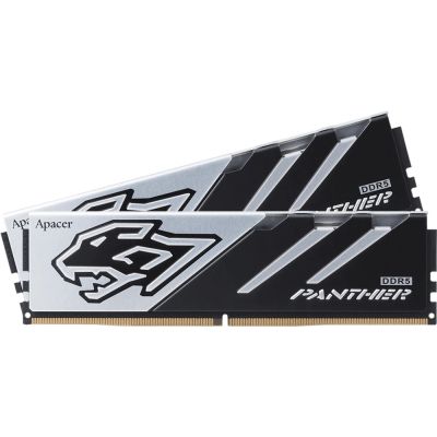 Модуль пам\'яті для комп\'ютера DDR5 32GB (2x16GB) 5600 MHz Panther Apacer (AH5U32G56C5227BAA-2)
