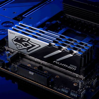 Модуль пам\'яті для комп\'ютера DDR5 32GB (2x16GB) 5600 MHz Panther Apacer (AH5U32G56C5227BAA-2)