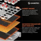 Клавіатура GamePro (MK180W) Hot-Swap Red Swich RGB USB UA White (MK180W)