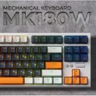 Клавіатура GamePro (MK180W) Hot-Swap Red Swich RGB USB UA White (MK180W)