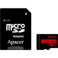 Карта пам\'яті Apacer 32GB microSD class 10 UHS-I V10 A1 (AP32GMCSH10UB-R)